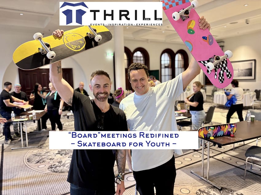 "Board" Meetings Redefined! Skate Board Build for Youth